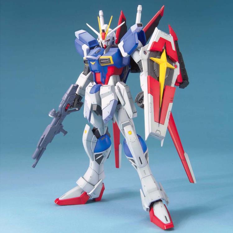 Mobile Suit Gundam SEED Destiny MG Force Impulse Gundam 1/100 Scale Model Kit Gallery Image 3
