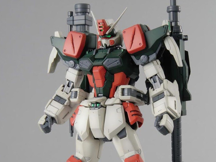 Mobile Suit Gundam SEED Destiny MG Buster Gundam 1/100 Scale Model Kit Gallery Image 1
