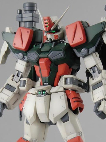 Mobile Suit Gundam SEED Destiny MG Buster Gundam 1/100 Scale Model Kit Gallery Image 2