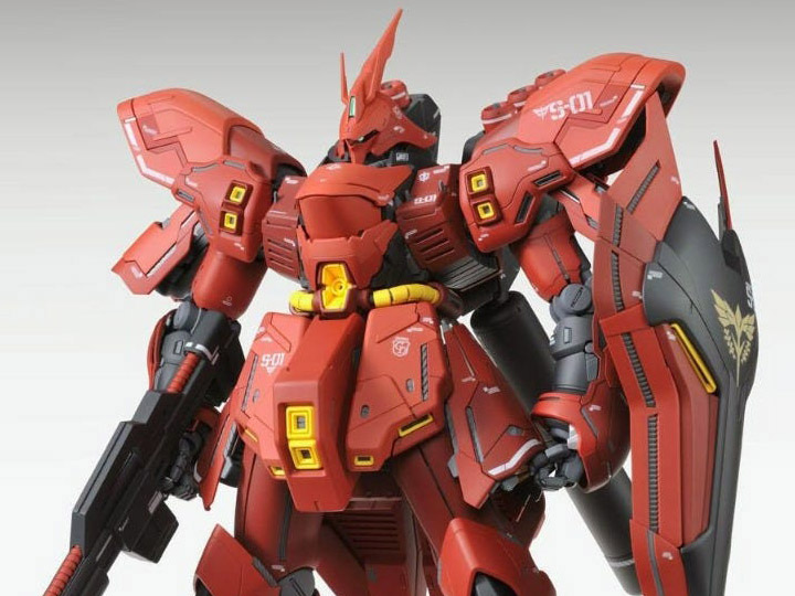 Mobile Suit Gundam: Char's Counterattack MG Sazabi (Ver.Ka) 1/100 Scale Model Kit Gallery Image 1