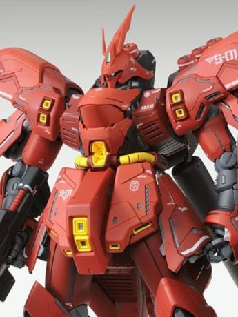 Mobile Suit Gundam: Char's Counterattack MG Sazabi (Ver.Ka) 1/100 Scale Model Kit Gallery Image 2