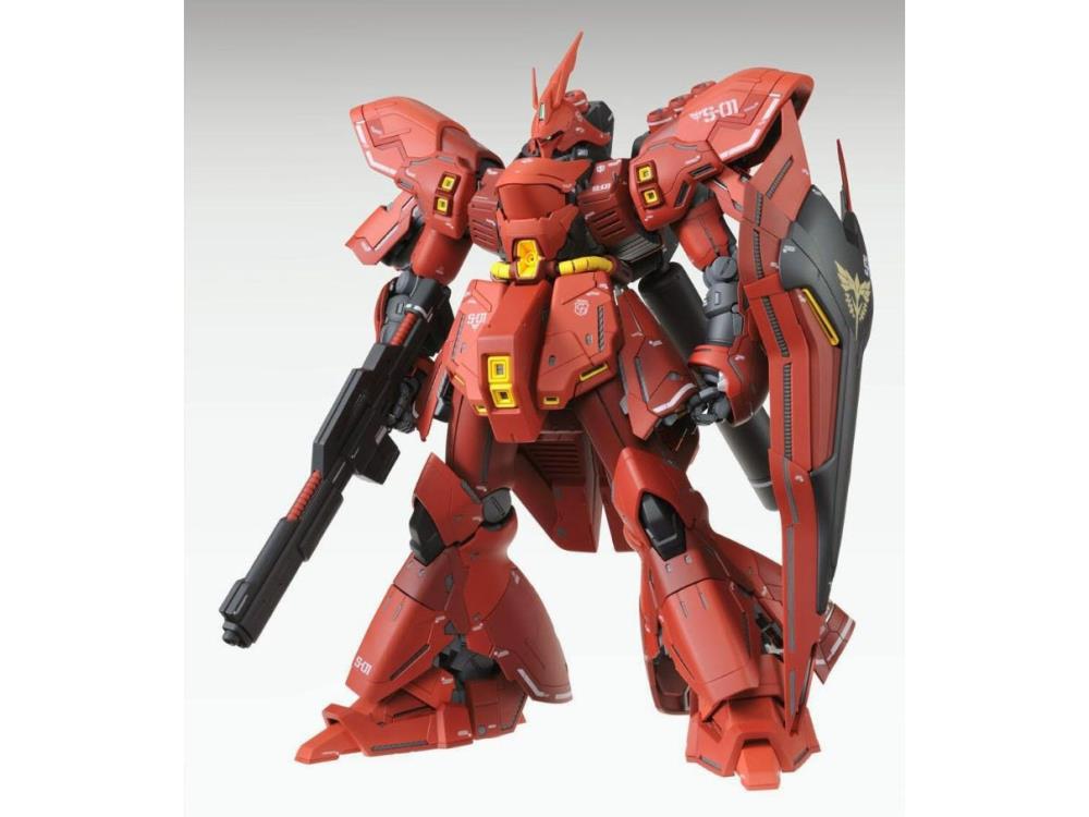 Mobile Suit Gundam: Char's Counterattack MG Sazabi (Ver.Ka) 1/100 Scale Model Kit Gallery Image 4
