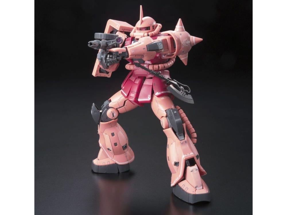 Mobile Suit Gundam RG MS-06S Char's Zaku II 1/144 Scale Model Kit Gallery Image 3