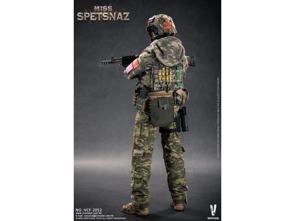 Russian Special Combat Miss Spetsnaz 1/6 Scale Figure
