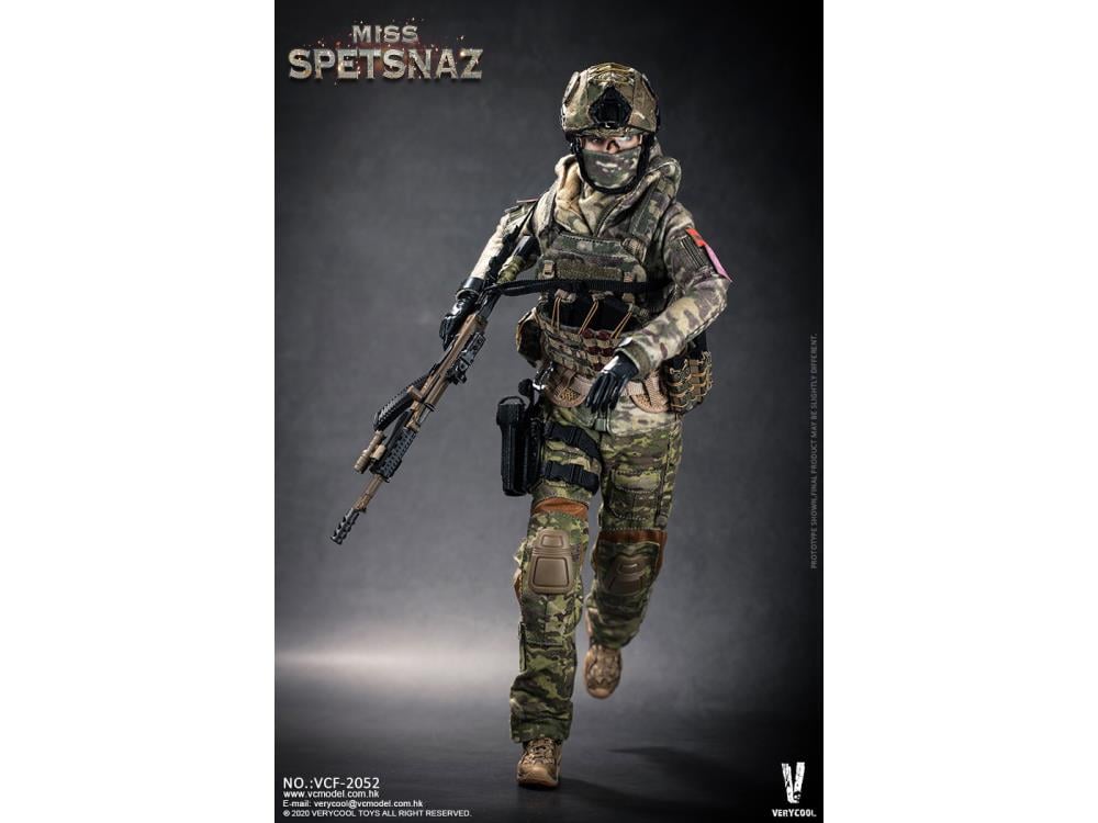 Russian Special Combat Miss Spetsnaz 1/6 Scale Figure