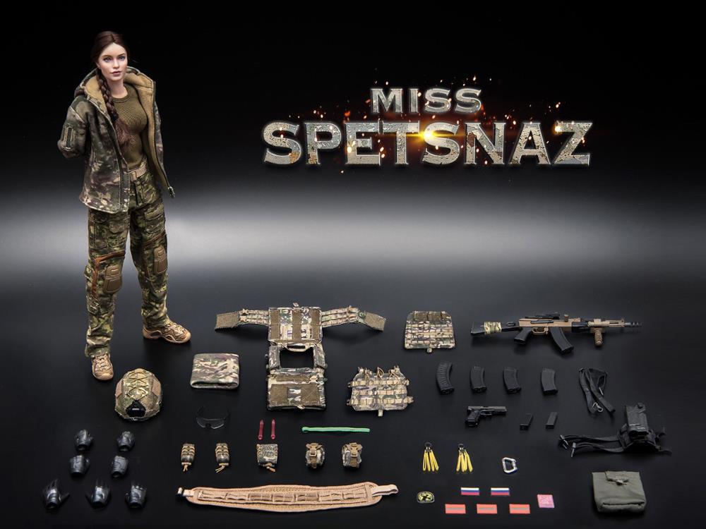 Russian Special Combat Miss Spetsnaz 1/6 Scale Figure