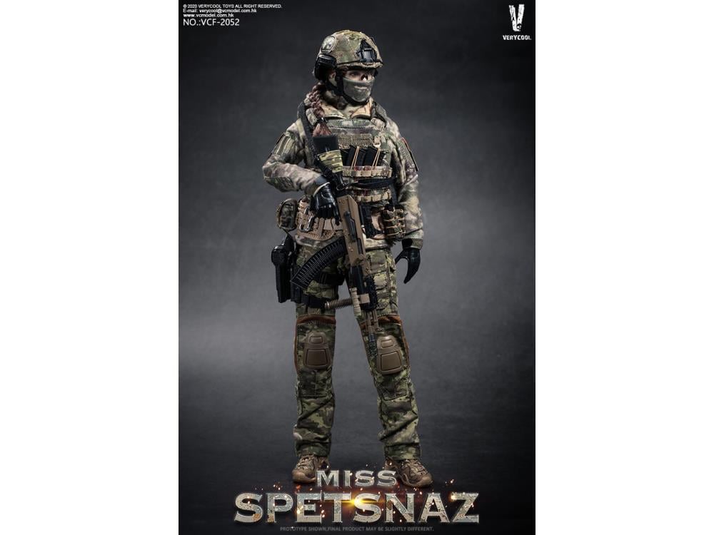 Russian Special Combat Miss Spetsnaz 1/6 Scale Figure