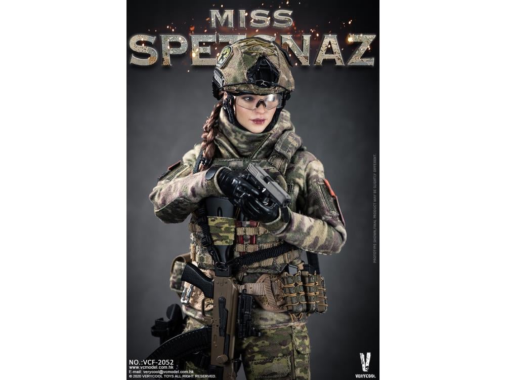 Russian Special Combat Miss Spetsnaz 1/6 Scale Figure