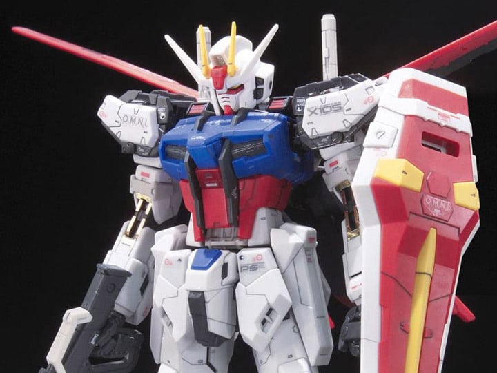 Mobile Suit Gundam SEED RG Aile Strike Gundam 1/144 Scale Model Kit Gallery Image 1