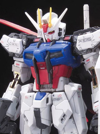 Mobile Suit Gundam SEED RG Aile Strike Gundam 1/144 Scale Model Kit Gallery Image 2