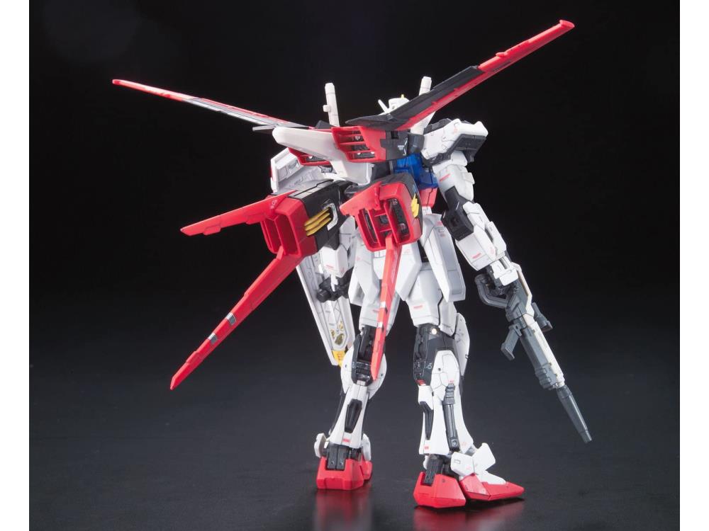 Mobile Suit Gundam SEED RG Aile Strike Gundam 1/144 Scale Model Kit Gallery Image 5