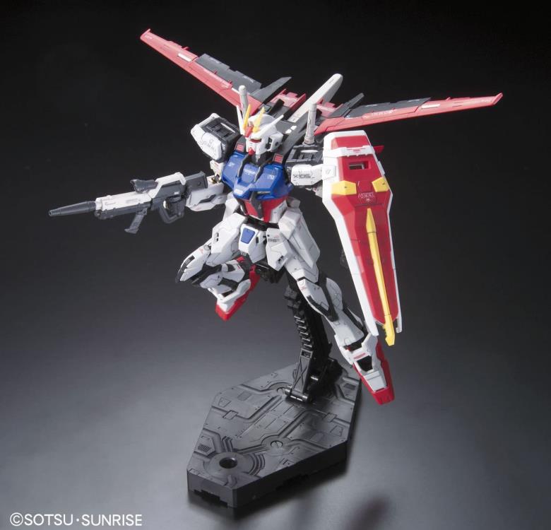 Mobile Suit Gundam SEED RG Aile Strike Gundam 1/144 Scale Model Kit Gallery Image 8