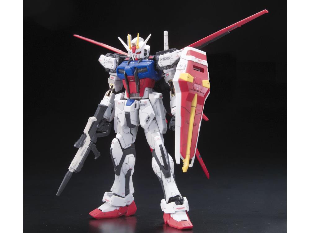 Mobile Suit Gundam SEED RG Aile Strike Gundam 1/144 Scale Model Kit Gallery Image 3