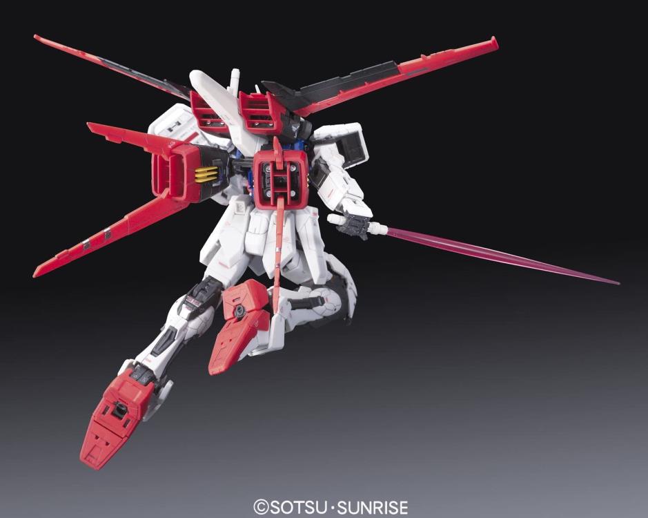 Mobile Suit Gundam SEED RG Aile Strike Gundam 1/144 Scale Model Kit Gallery Image 7
