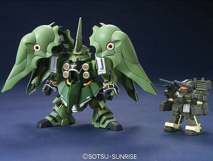 Mobile Suit Gundam Unicorn BB Senshi NZ-666 Kshatriya Gundam Model Kit Gallery Image 4