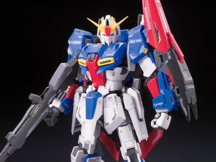Mobile Suit Zeta Gundam RG Zeta Gundam 1/144 Scale Model Kit Gallery Image 1