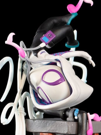 Marvel Q-Fig Elite Ghost-Spider Diorama Gallery Image 2