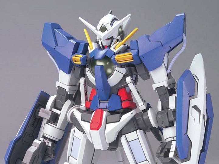Mobile Suit Gundam 00 HG00 Gundam Exia 1/144 Scale Model Kit Gallery Image 1