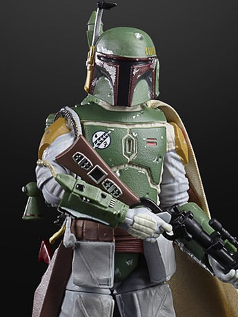 Star Wars 40th Anniversary The Black Series 6" Boba Fett (Empire Strikes Back) Figure Gallery Image 2