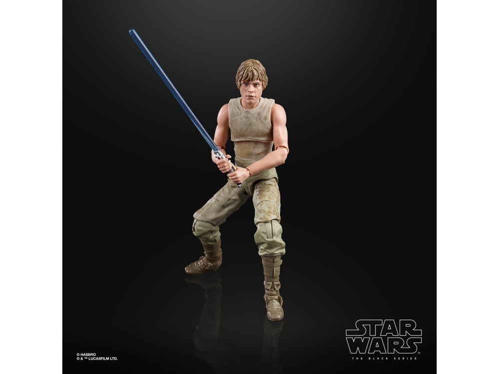 Star Wars 40th Anniversary The Black Series 6" Luke Skywalker (Dagobah) Figure Gallery Image 4