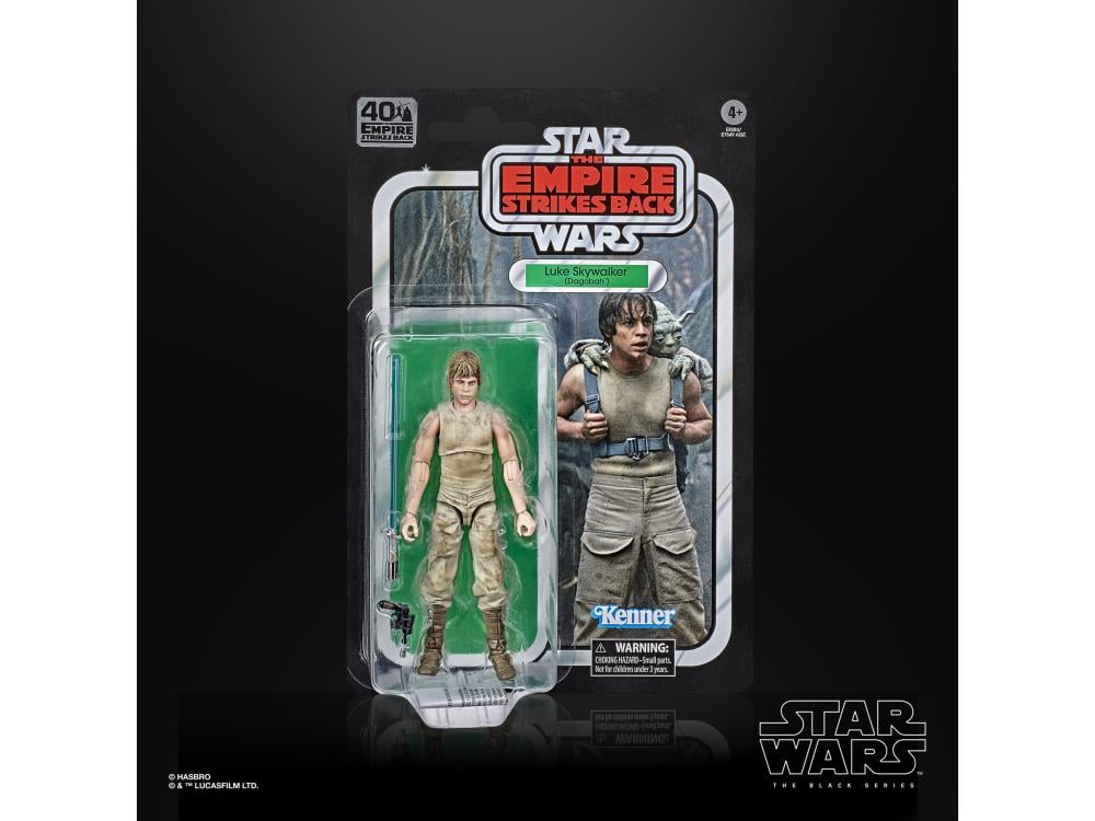 Star Wars 40th Anniversary The Black Series 6" Luke Skywalker (Dagobah) Figure Gallery Image 8