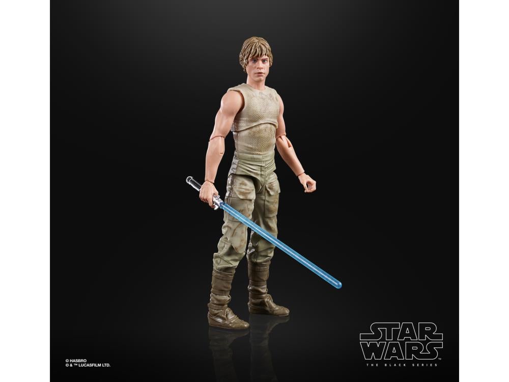 Star Wars 40th Anniversary The Black Series 6" Luke Skywalker (Dagobah) Figure Gallery Image 5