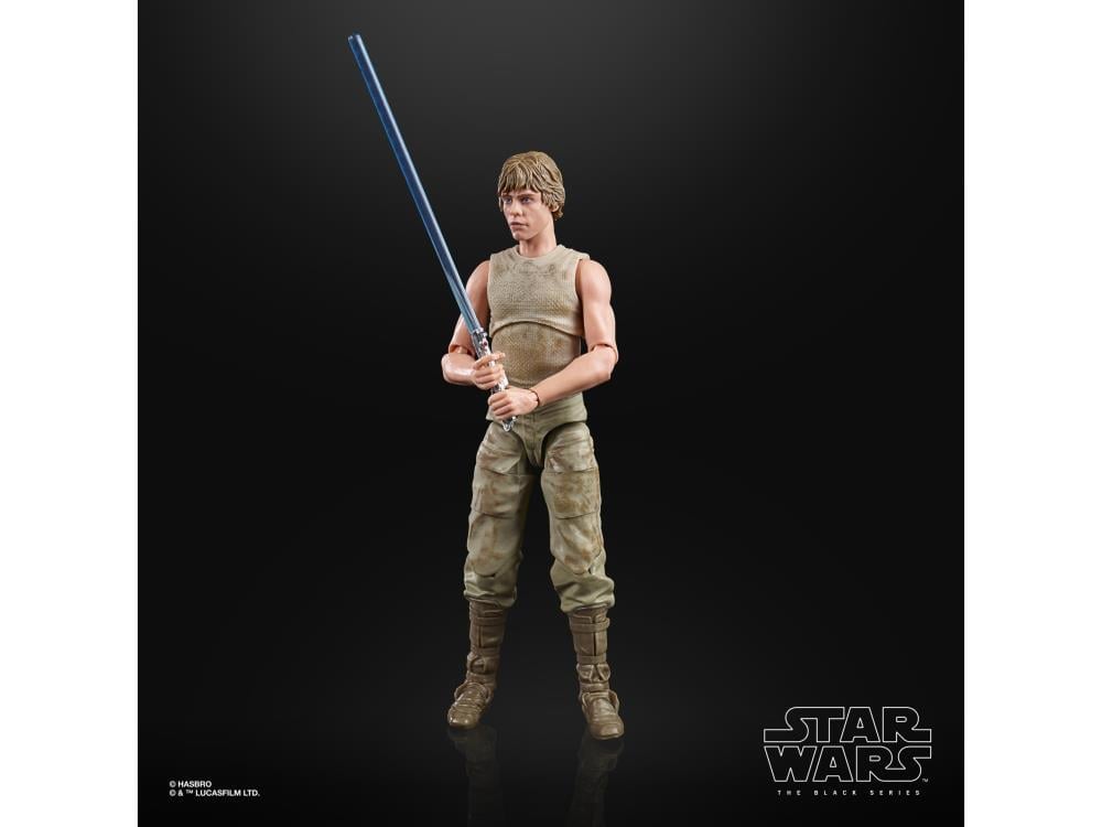 Star Wars 40th Anniversary The Black Series 6" Luke Skywalker (Dagobah) Figure Gallery Image 3