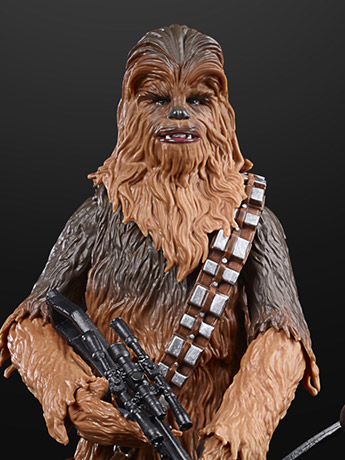 Star Wars 40th Anniversary The Black Series 6" Chewbacca (Empire Strikes Back) Figure Gallery Image 2