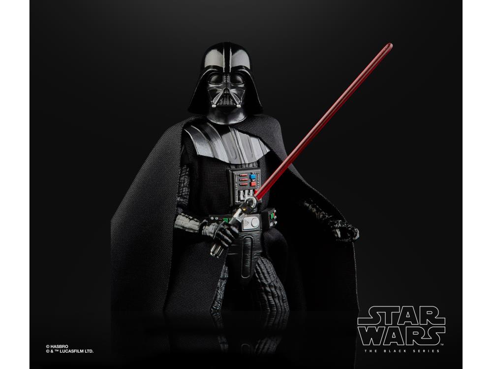 Star Wars 40th Anniversary The Black Series 6" Darth Vader (Empire Strikes Back) Figure Gallery Image 6