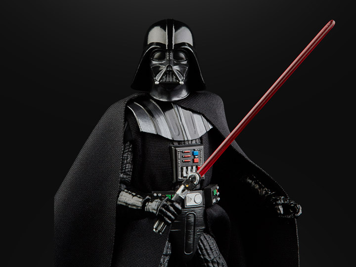 Star Wars 40th Anniversary The Black Series 6" Darth Vader (Empire Strikes Back) Figure Gallery Image 1