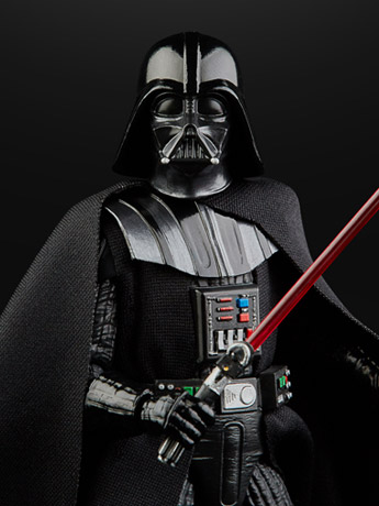 Star Wars 40th Anniversary The Black Series 6" Darth Vader (Empire Strikes Back) Figure Gallery Image 2