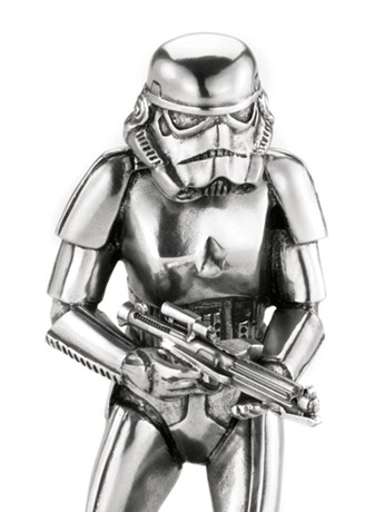 Star Wars Stormtrooper Pewter Collectible Figurine Gallery Image 2