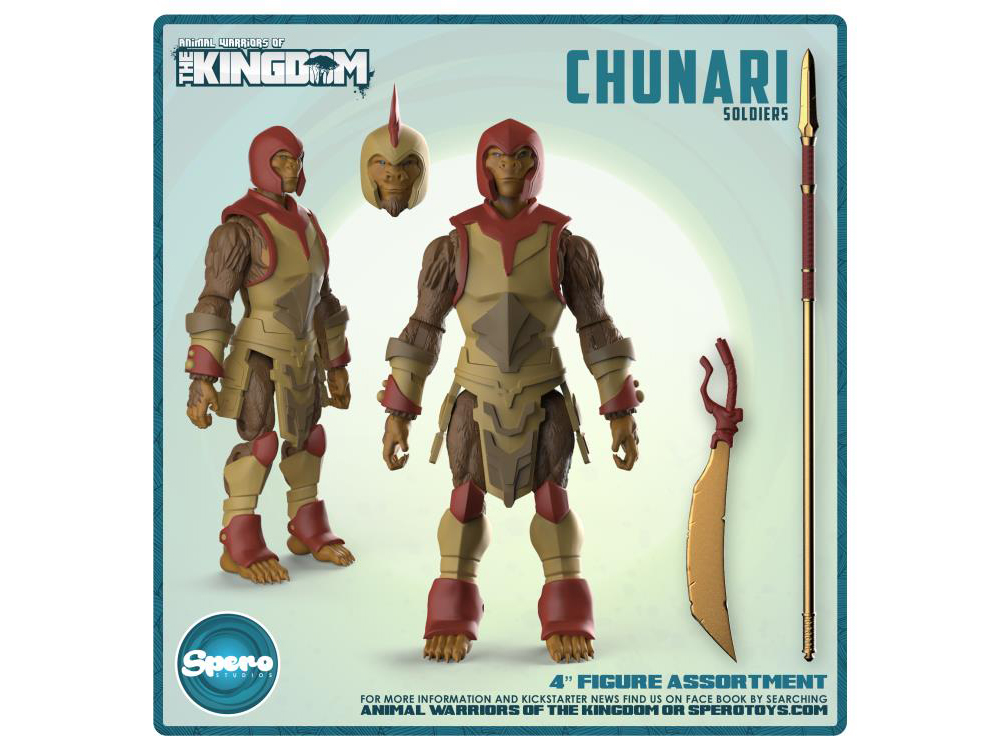 Animal Warriors of The Kingdom Chunari Soldier Gallery Image 3