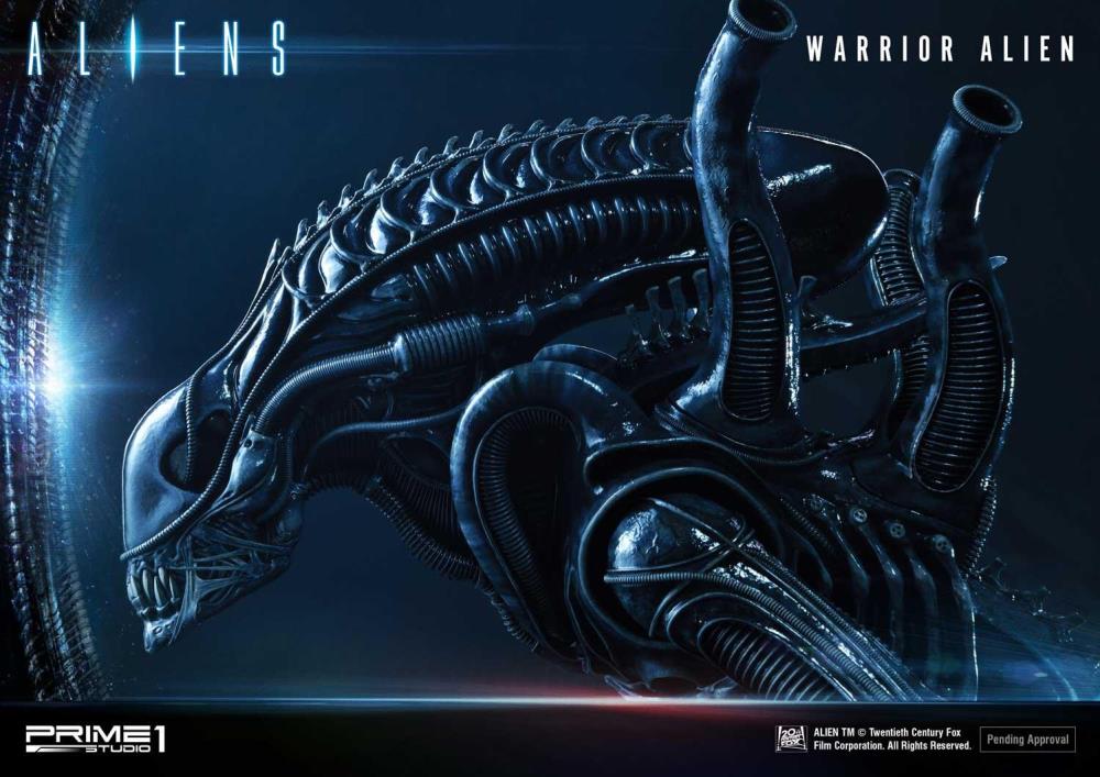 Aliens Premium Masterline Warrior Alien Statue Gallery Image 13