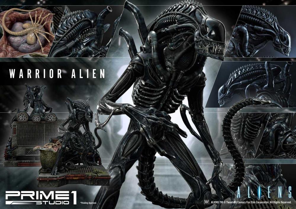 Aliens Premium Masterline Warrior Alien Statue Gallery Image 14
