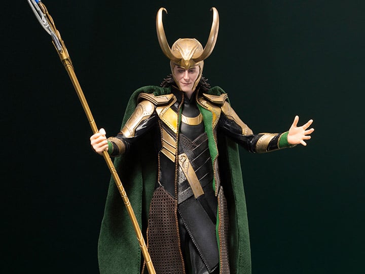 The Avengers ArtFX Loki Statue Gallery Image 1