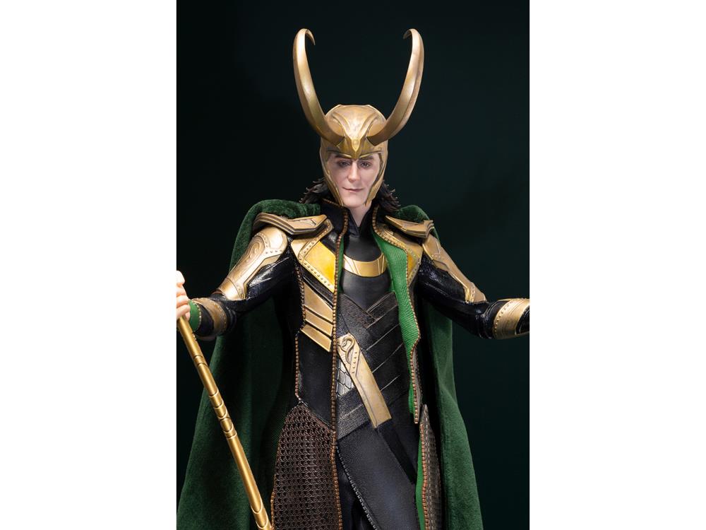 The Avengers ArtFX Loki Statue Gallery Image 12