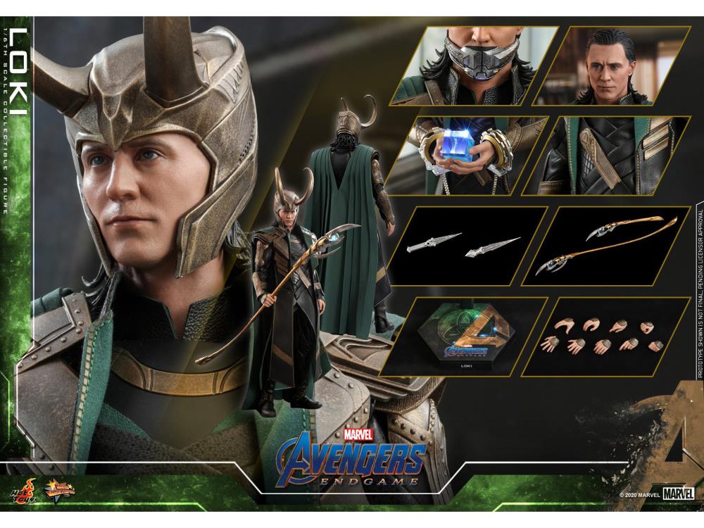 Avengers: Endgame MMS579 Loki 1/6th Scale Collectible Figure Gallery Image 19