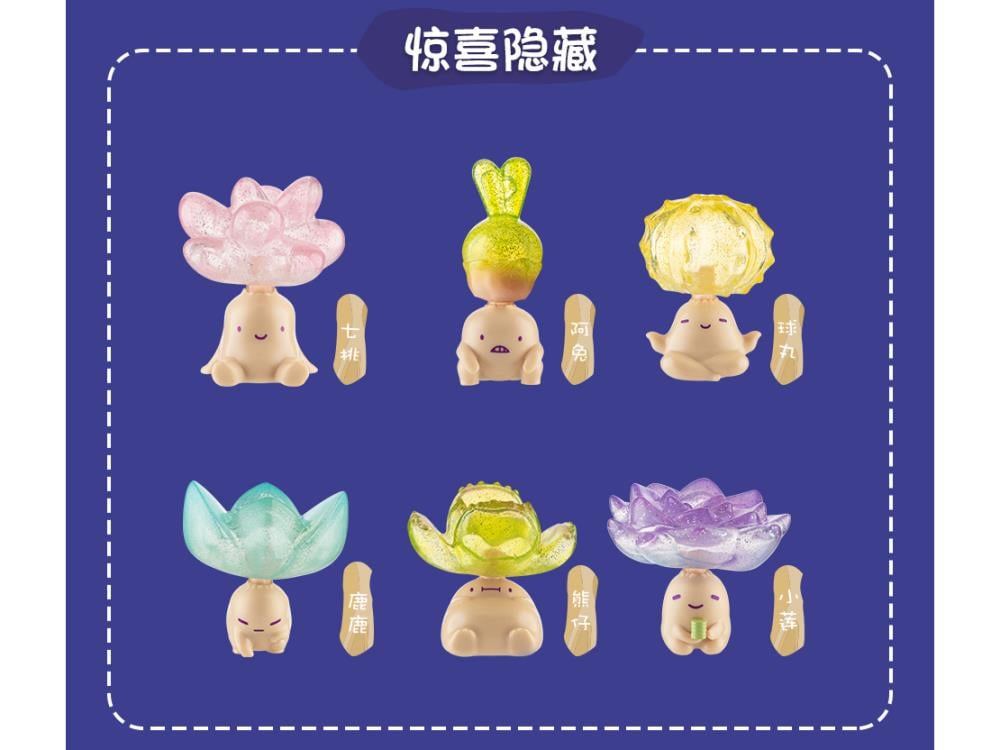 Succulent Plant Alien World Designer Series Box of 6 Figures Gallery Image 4