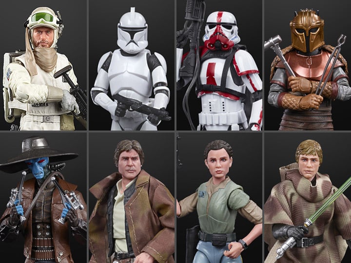 Star Wars: The Black Series 6" Wave 37 Set of 8 Figures Gallery Image 1
