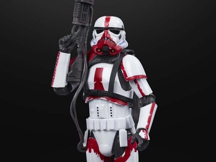 Star Wars: The Black Series 6" Incinerator Trooper (The Mandalorian) Figure Gallery Image 1