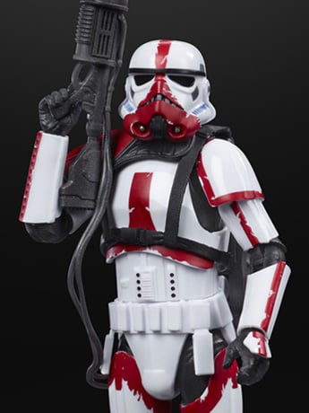 Star Wars: The Black Series 6" Incinerator Trooper (The Mandalorian) Figure Gallery Image 2