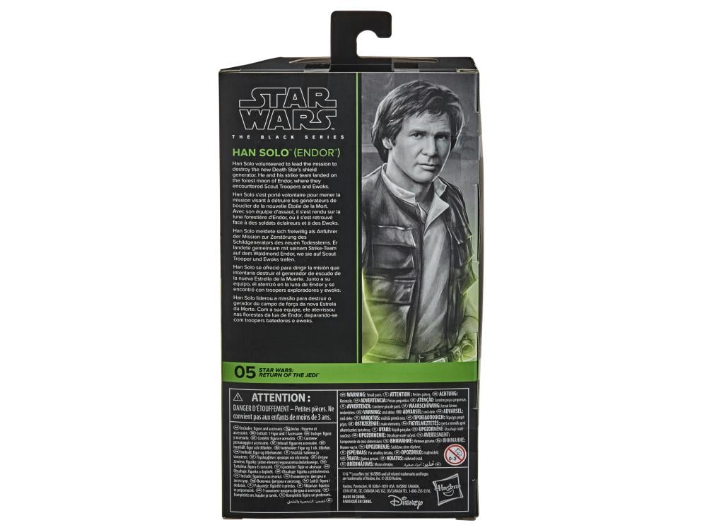 Star Wars: The Black Series 6" Han Solo (Return of the Jedi) Figure Gallery Image 8