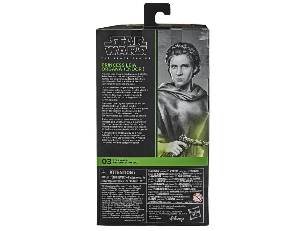 Star Wars: The Black Series 6" Princess Leia (Return of the Jedi) Figure Gallery Image 11