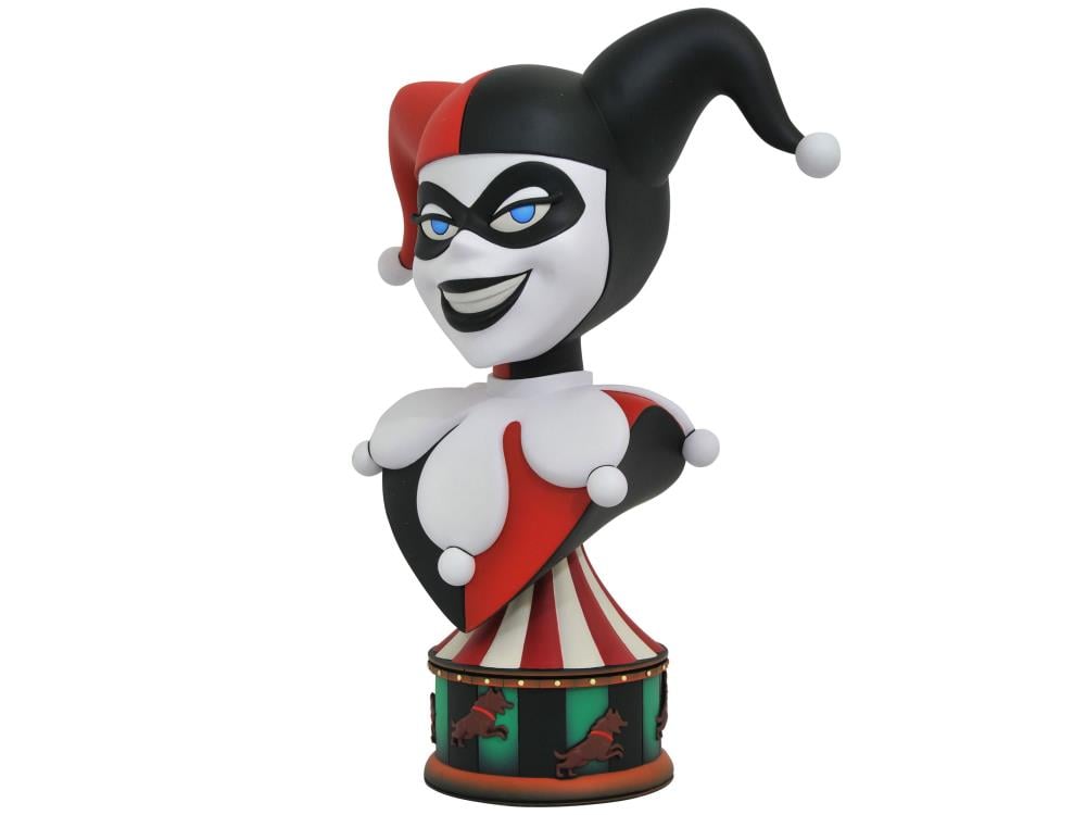 Batman: The Animated Series Legends in 3D Harley Quinn 1/2 Scale Limited Edition Bust Gallery Image 3