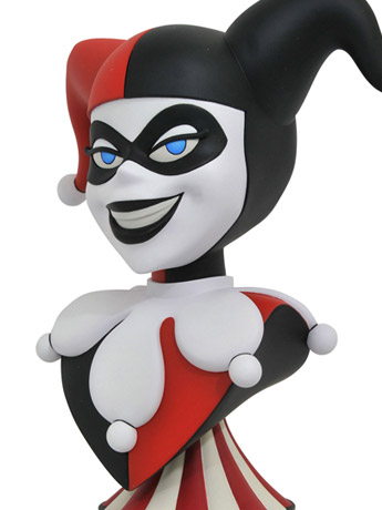 Batman: The Animated Series Legends in 3D Harley Quinn 1/2 Scale Limited Edition Bust Gallery Image 2