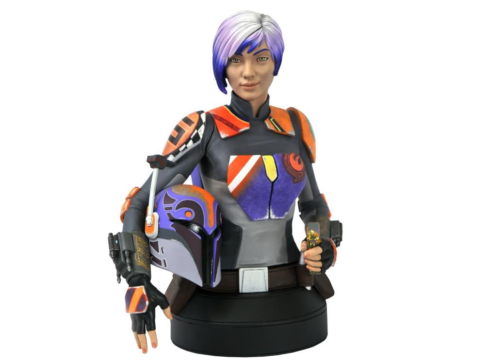 Star War Rebels Sabine Wren 1/6 Scale Limited Edition Bust Gallery Image 4