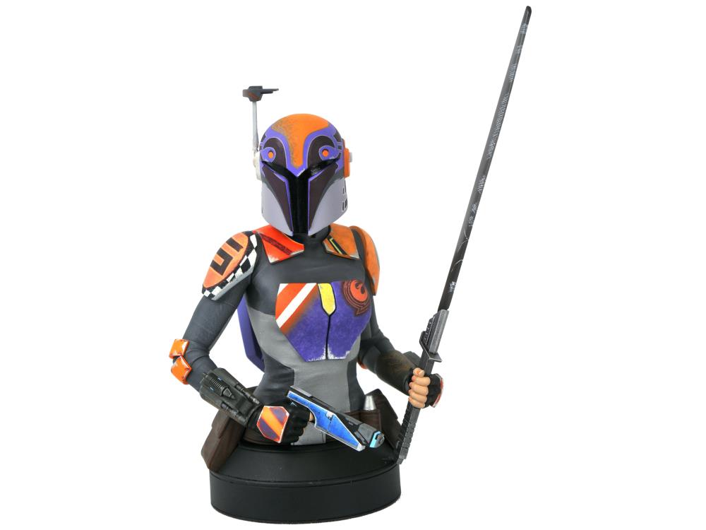 Star War Rebels Sabine Wren 1/6 Scale Limited Edition Bust Gallery Image 3