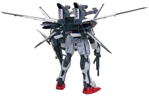 Mobile Suit Gundam SEED MSV MG Strike Gundam IWSP 1/100 Scale Model Kit Gallery Image 4