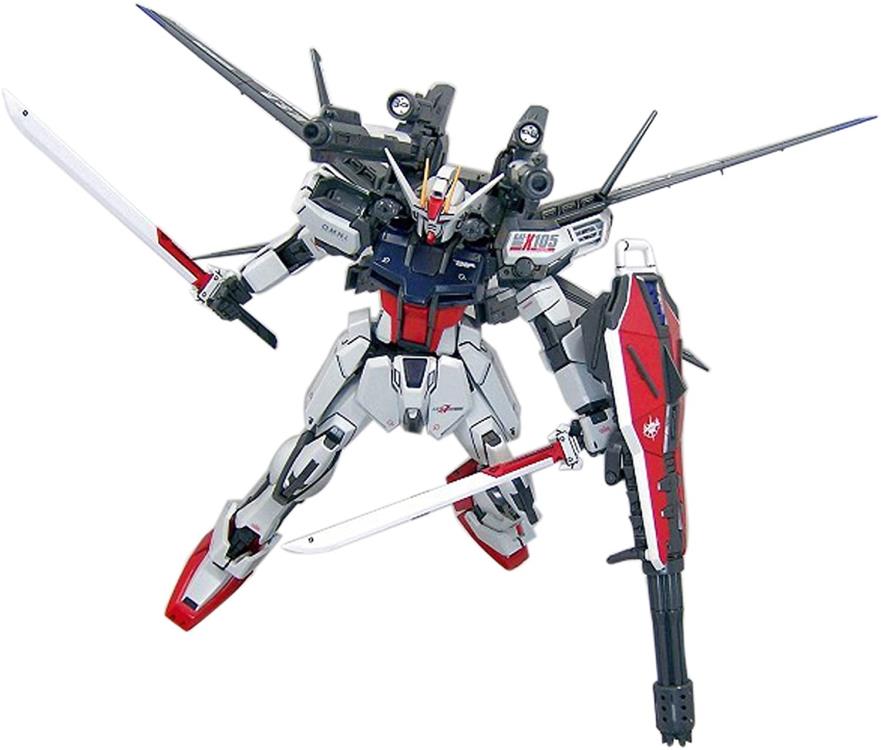 Mobile Suit Gundam SEED MSV MG Strike Gundam IWSP 1/100 Scale Model Kit Gallery Image 8